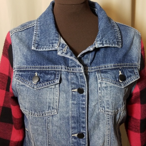 Forever 21 Denim lumberjack jacket - Picture 3 of 6
